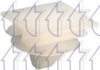 TRICLO 162995 Clip, trim/protective strip